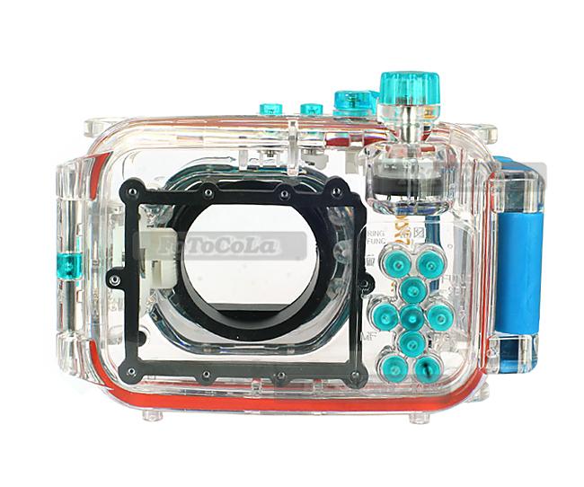 40M waterproof underwater camera housing case f Canon WPDC43 powershot