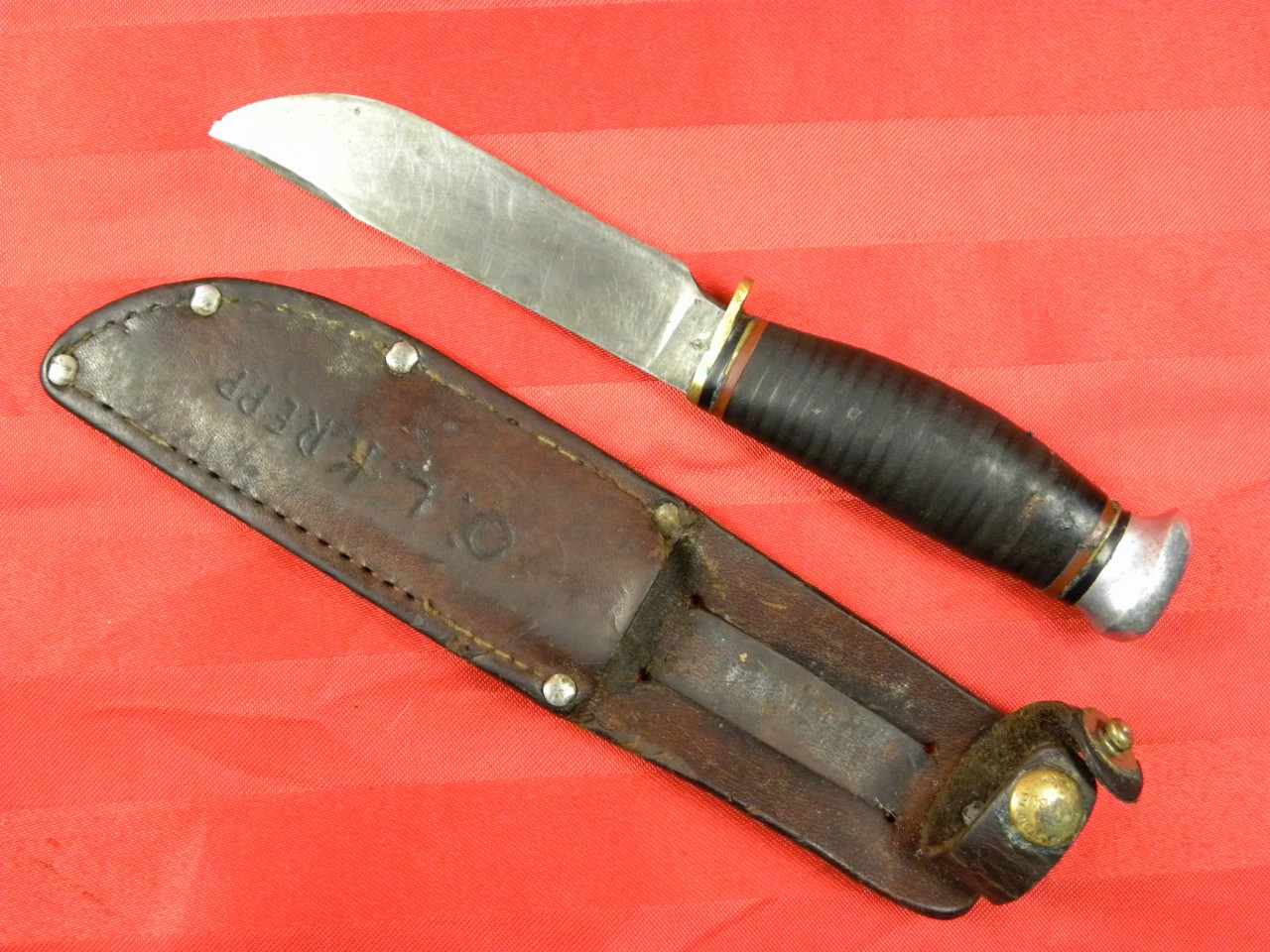 US Vintage Marble's Gladstone Fighting Hunting Knife eBay