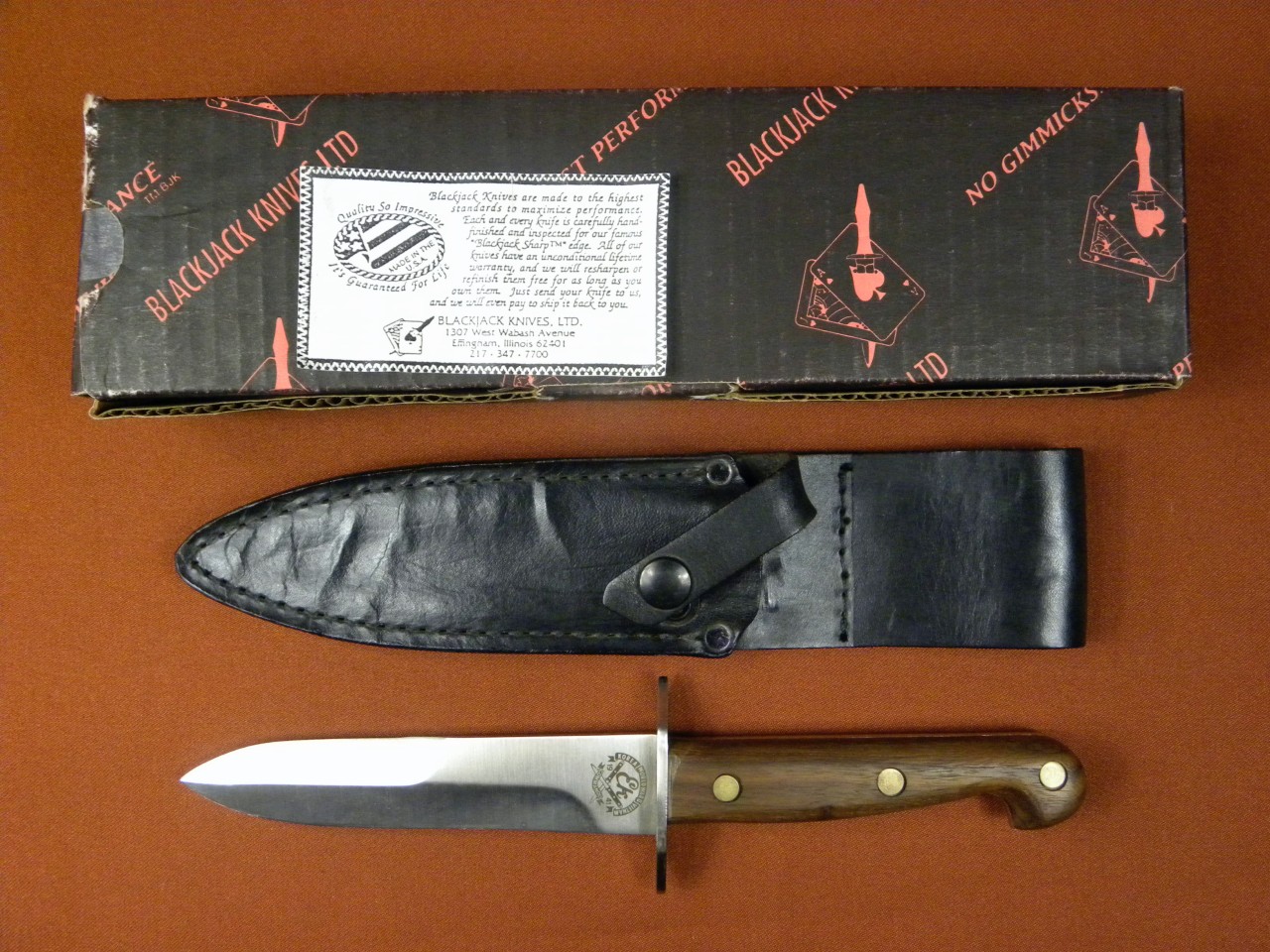 US EK BLACKJACK Made Hunting Fighting Knife Dagger eBay