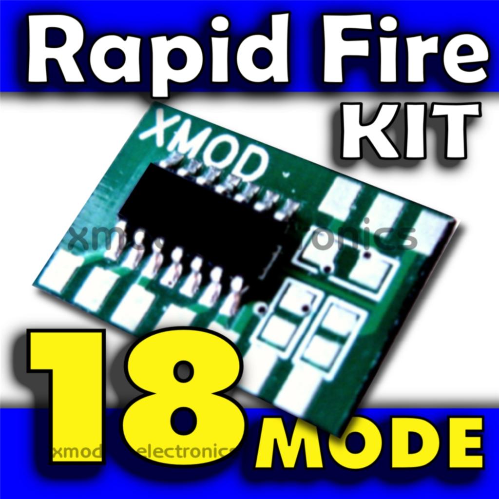 Rapid Fire Mod Kit Chip XBOX Controller MW2 I  18 Modes