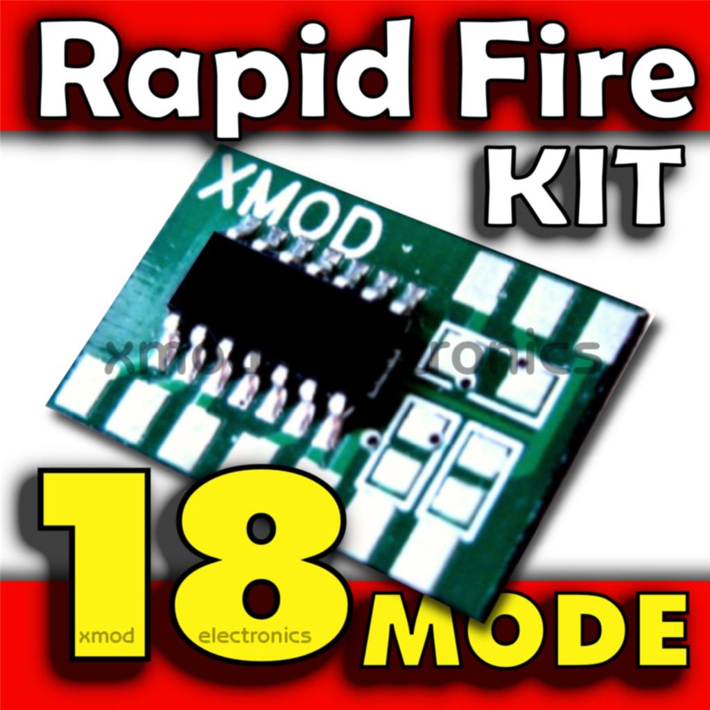Rapid Fire Mod Kit Chip XBOX Controller MW2 I  18 Modes
