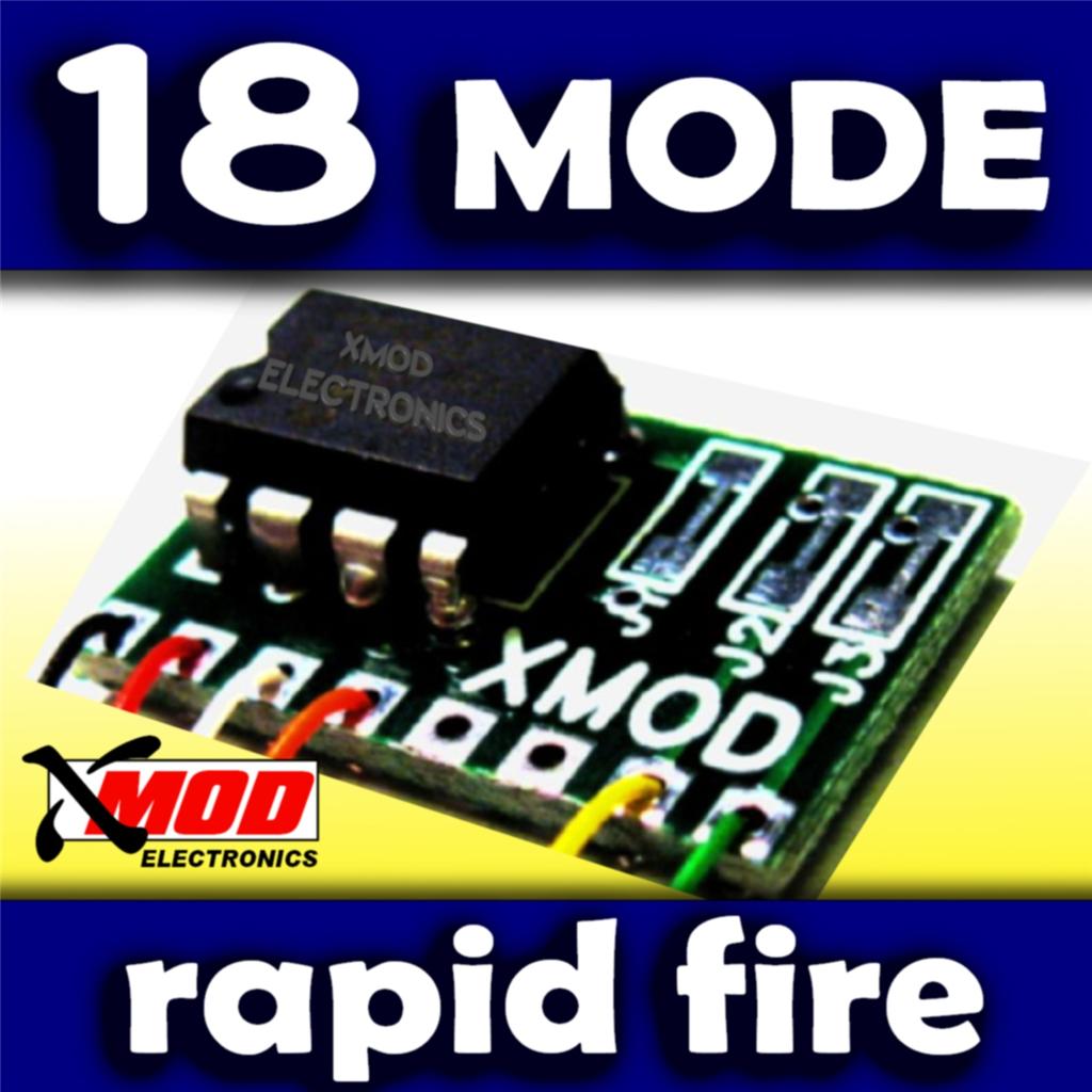 Rapid Fire Mod Kit Chip XBOX Controller MW2 I  18 Modes