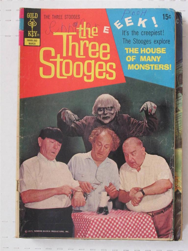 the three stooges (gold key) 54 gd/vg sku7962 40% off!