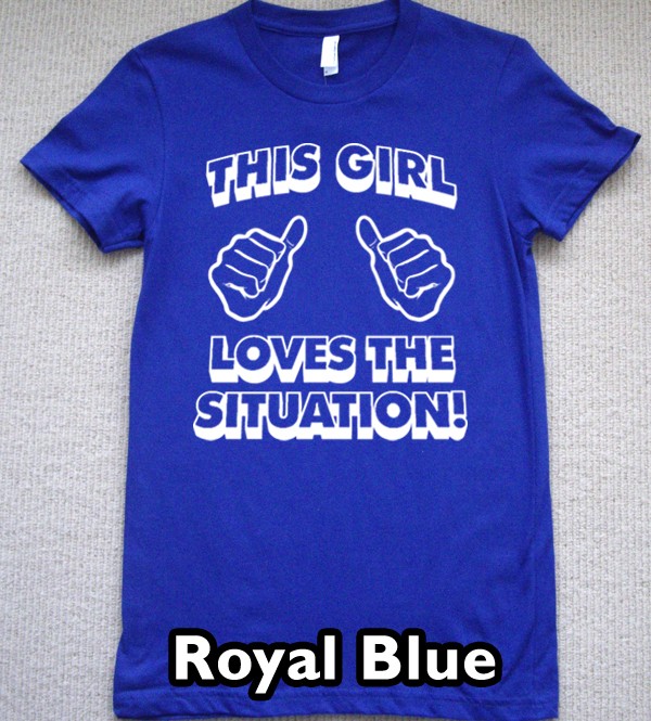 this girl the situation t-shirt new jersey shore tee