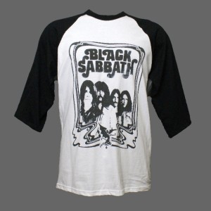 Black Sabbath Baseball 3/4 Sleeve T shirt Small Cotton 1970s ROCK Heavy  Metal S on eBid Ireland