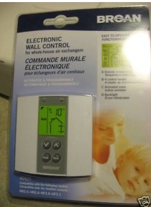 Broan Venmar AIR EXCHANGER WALL CONTROL 40425 HF3.1 HR2.6 HF3.0 HR2.5