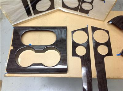 Bmw mini wooden dash made in france #3