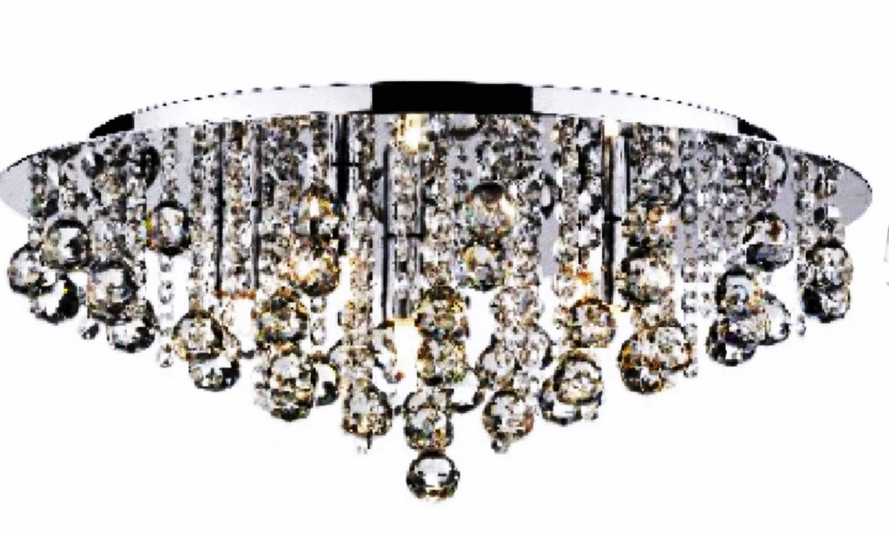 Crystal Chandelier Close to Ceiling Light Pendant Top Quality eBay