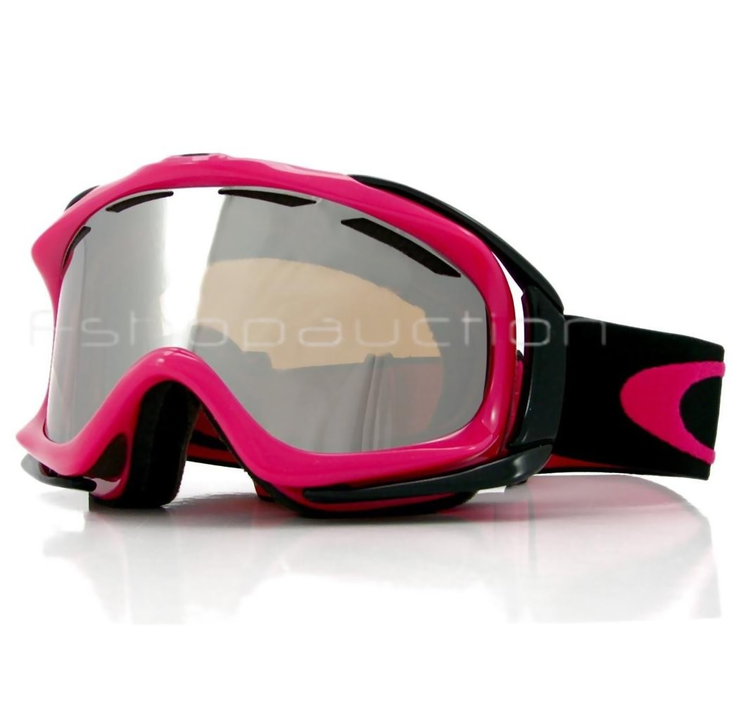 Oakley 01838 AMBUSH Lava Hot Pink Black Iridium Snow Board