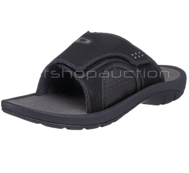 Oakley-Supercoil-Slide-3-Black-Grey-Size-11-US-42-Mens-Sandals-Shoes ...