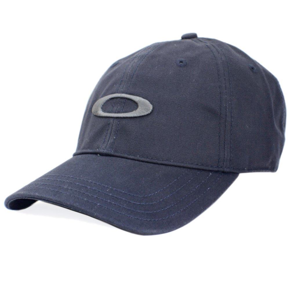 Oakley Embroidered Players Cap Navy Blue Mens Womens Adjustable