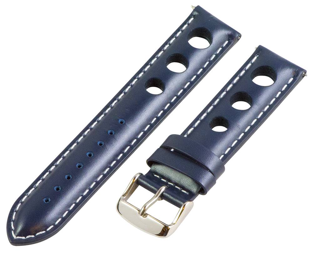 RALLY SMOOTH 3Hole Leather Interchangeable Watch Band Strap eBay