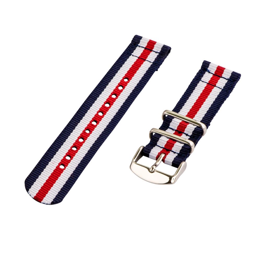 2 Piece Classic Nato STRIPED 2 Nylon Replacement Watch Strap Band eBay