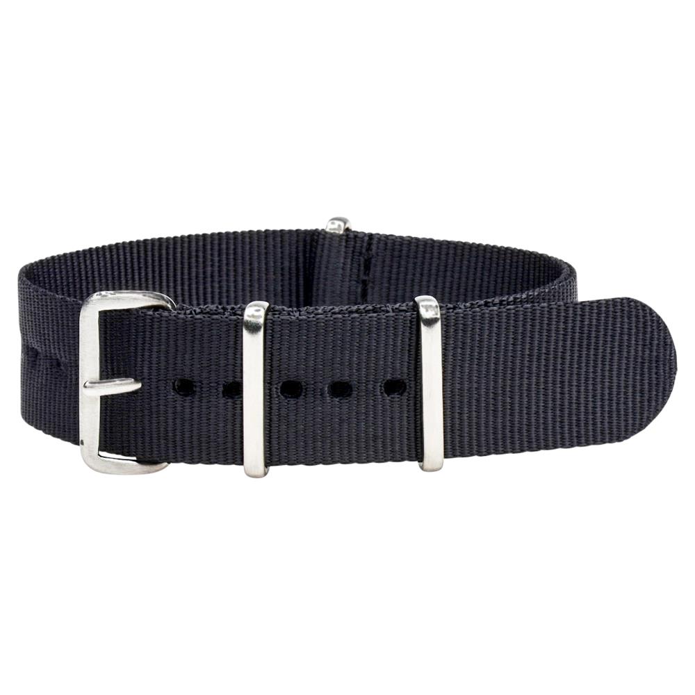 12 Inch Extra Long Premium / Heavy Nato Nylon Replacement Watch Strap