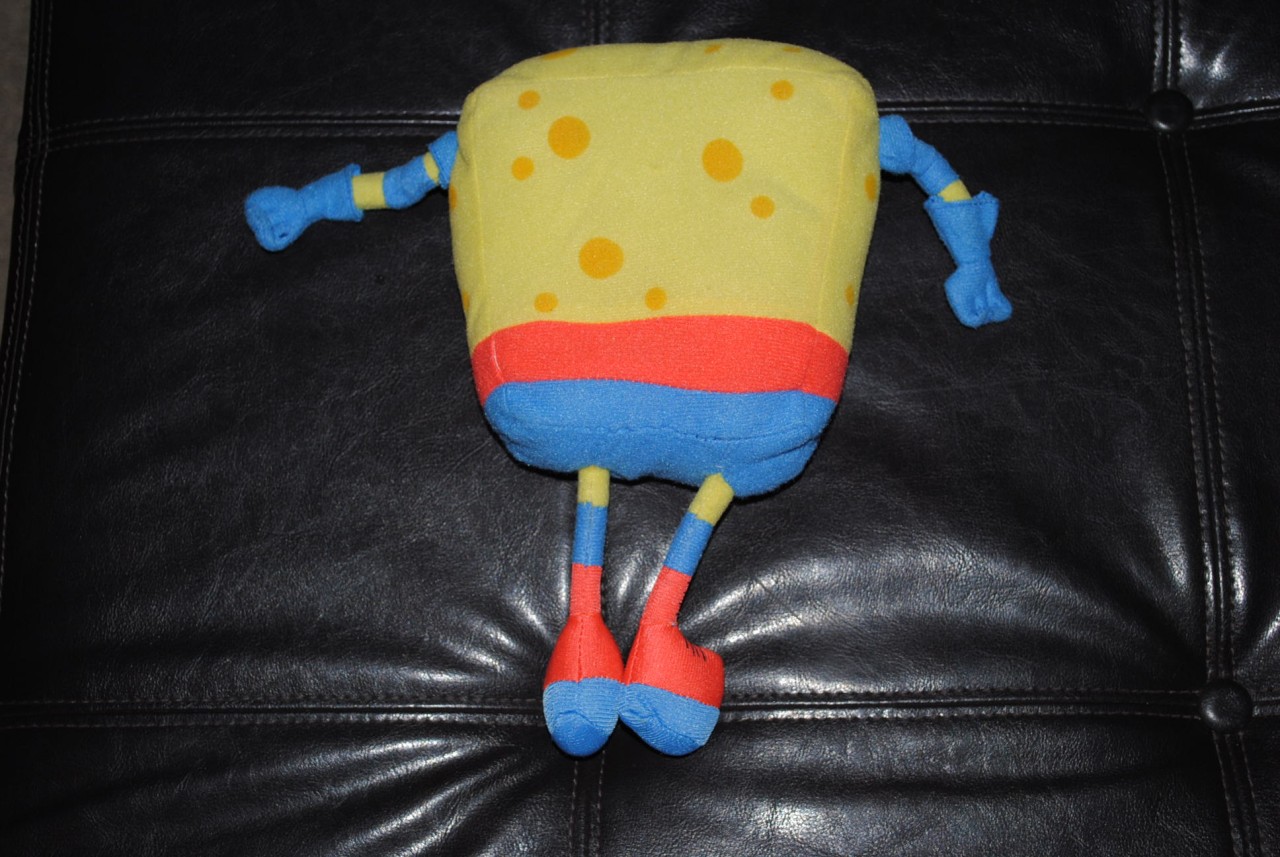 SpongeBob Squarepants Superhero Flash Plush Doll 11" | eBay