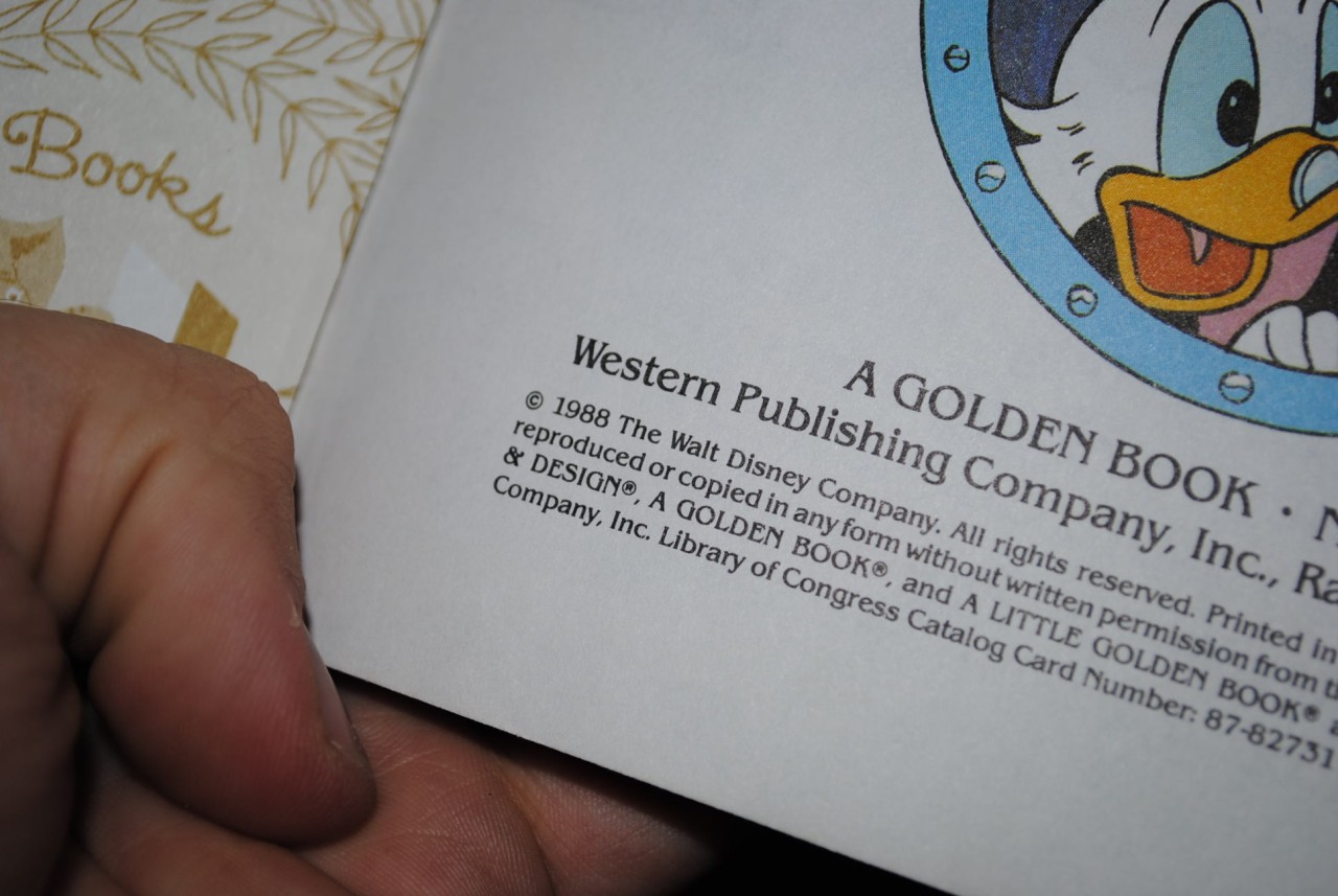 DUCKTALES THE SECRET CITY UNDER THE SEA LITTLE GOLDEN BOOK #102-64 DUCKTALES THE SECRET CITY UNDER THE SEA LITTLE GOLDEN BOOK #102-64
