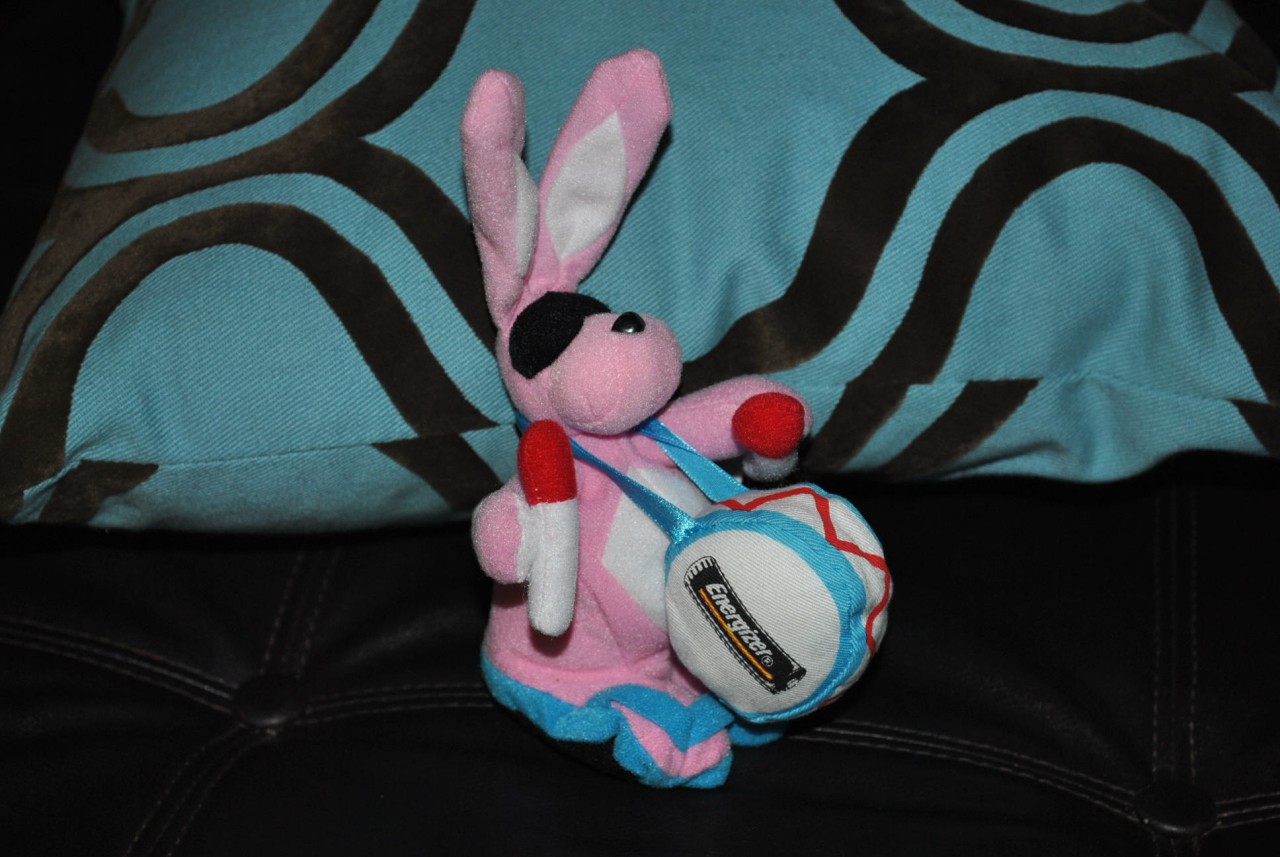 energizer bunny stuffed animal