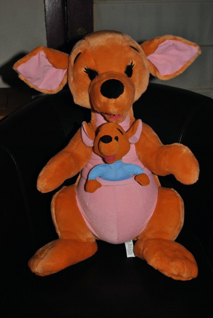Winnie The Pooh Kanga And Roo Jumbo 21 Plush Stuffed Mattel Arcotoys 