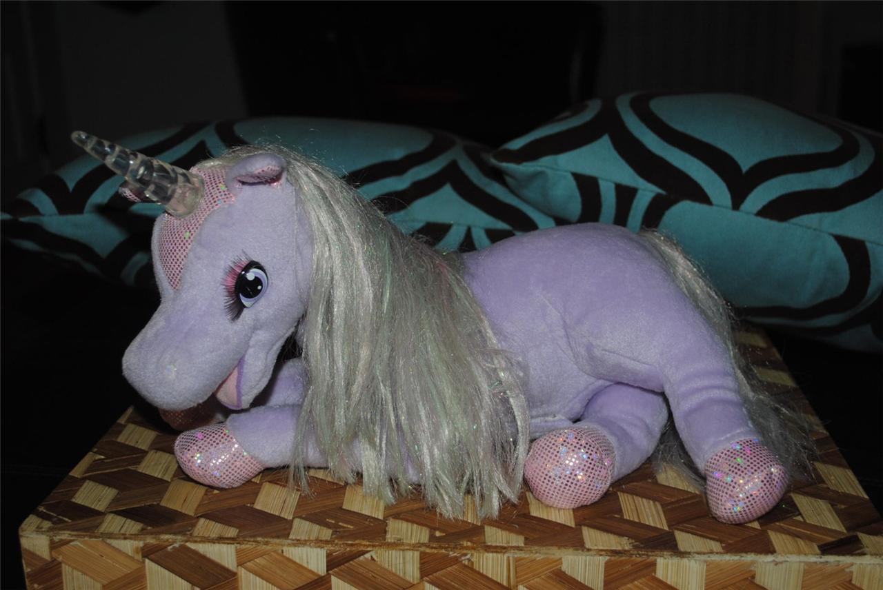 unicorn light up teddy