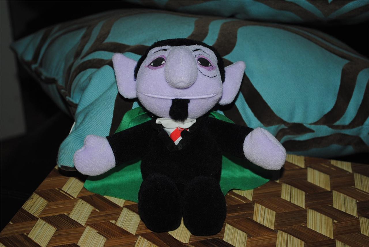 the count plush doll