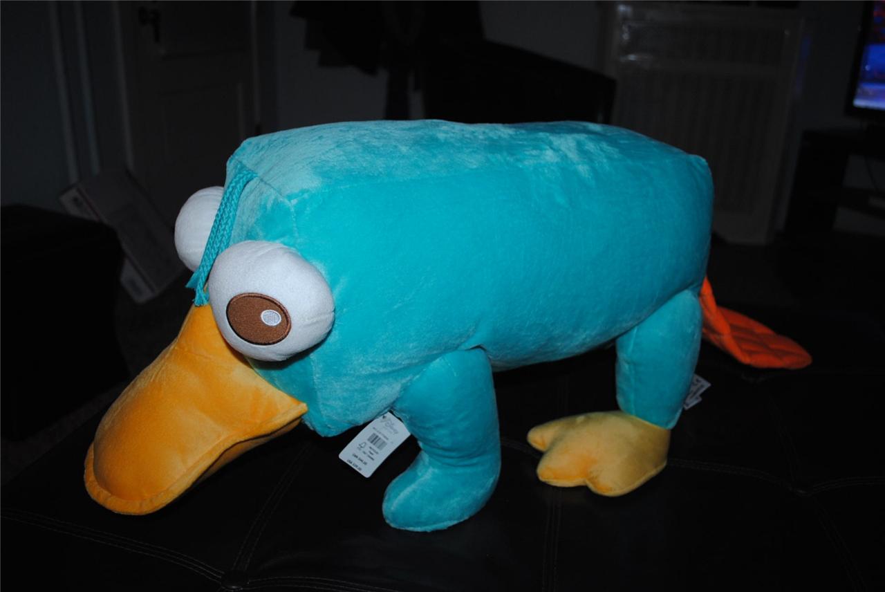 giant perry the platypus plush