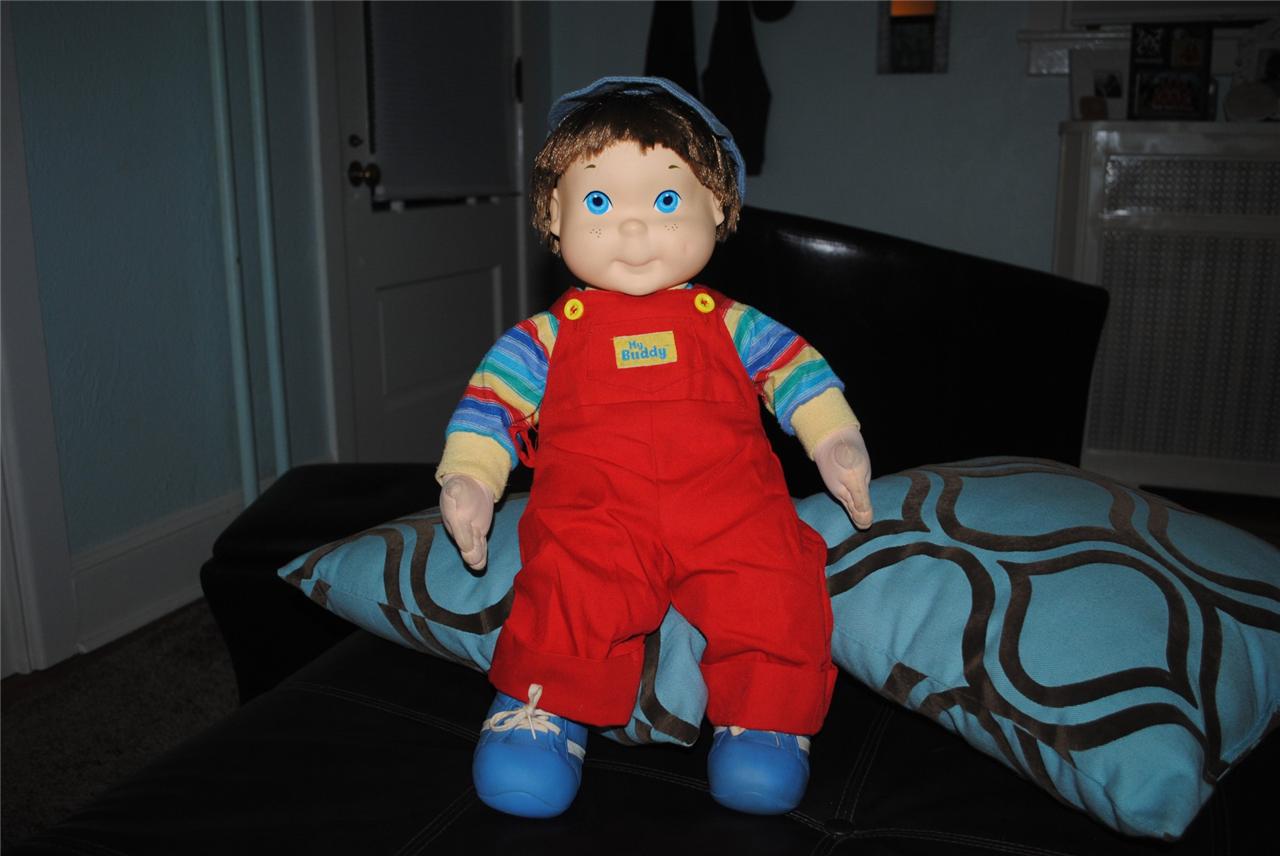 My Buddy Doll Vintage Original 1985 Hasbro Bradley Inc. Hat Shoes Short etc. 23" eBay