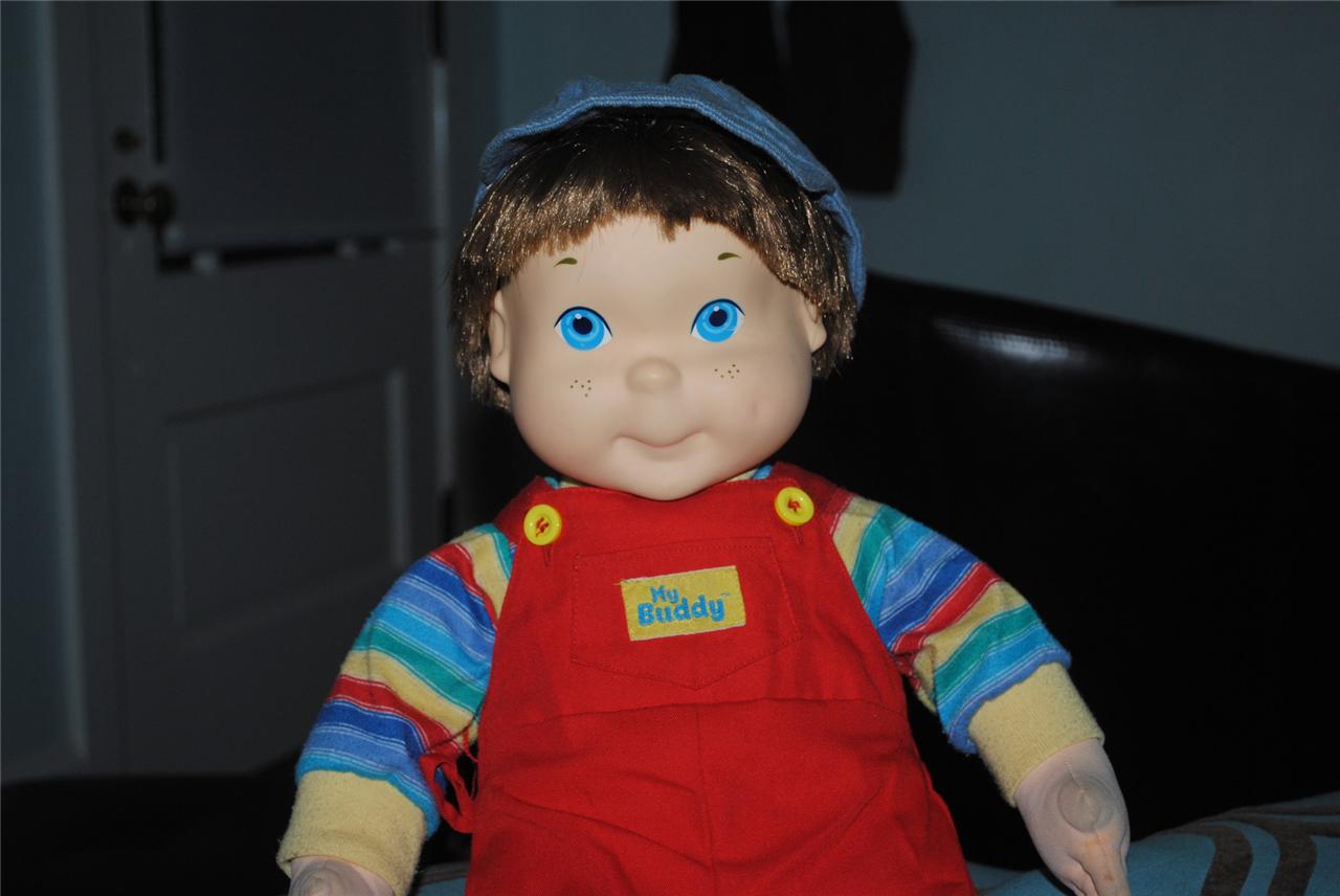 My Buddy Doll Vintage Original 1985 Hasbro Bradley Inc. Hat Shoes Short etc. 23" eBay