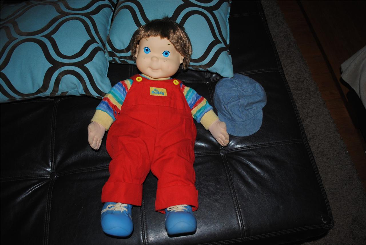 My Buddy Doll Vintage Original 1985 Hasbro Bradley Inc. Hat Shoes Short etc. 23" eBay