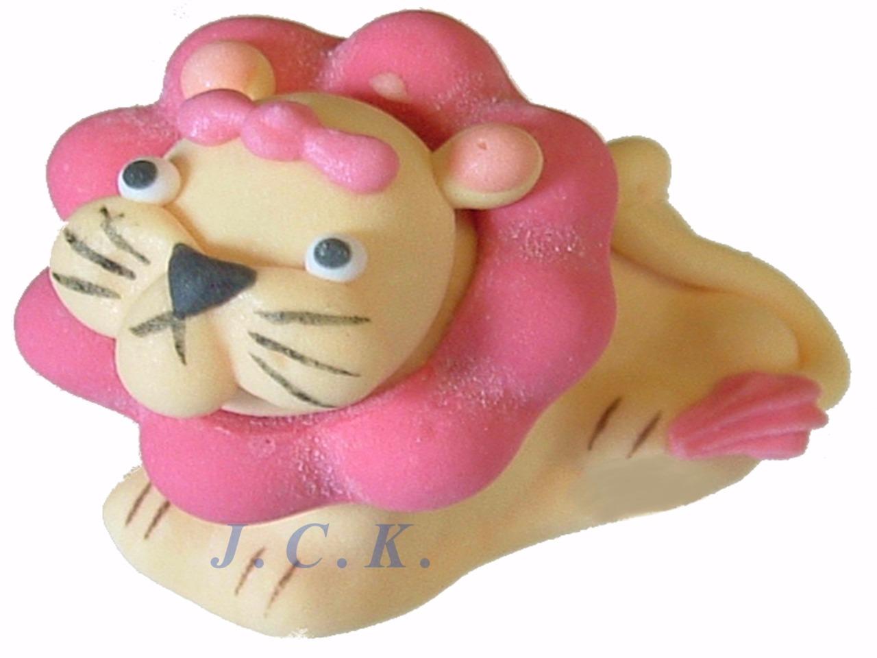 EDIBLE ICING ZOO SAFARI ANIMALS BIRTHDAY CAKE CUPCAKE TOPPER DECORATIONS