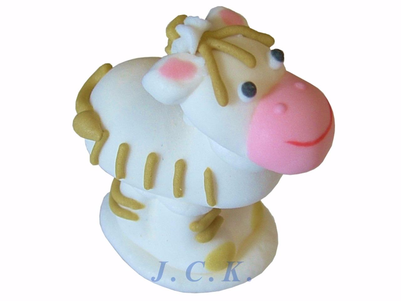 EDIBLE ICING ZOO SAFARI ANIMALS BIRTHDAY CAKE CUPCAKE TOPPER DECORATIONS