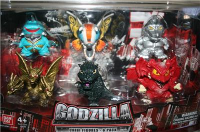 bandai godzilla mini figures