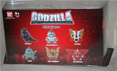 bandai godzilla mini figures