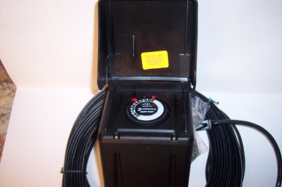 Malibu 200 watt landscape transformer & 80' #14 wire,non digital timer
