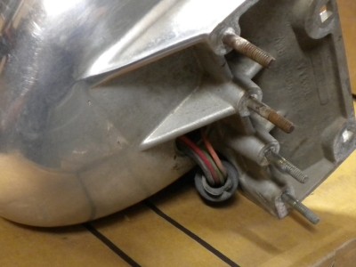 headlight peterbilt rectangle assemblies led single custom