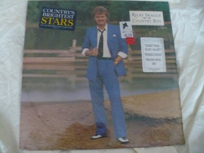 Ricky Skaggs Country Boy Sealed Records Vinyl Lp