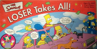 LOSER TAKES ALL! THE SIMPSONS GAME