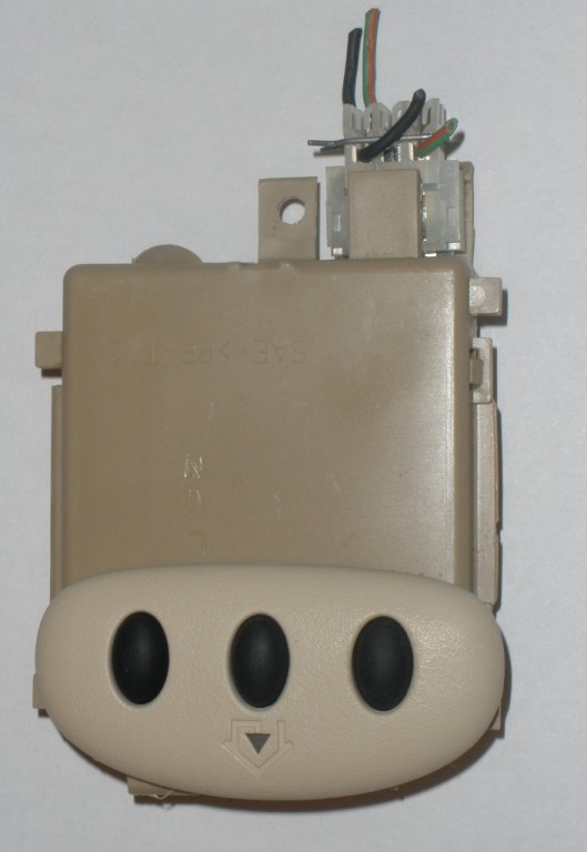 CUSTOM GARAGE DOOR OPENER HOMELINK w/ ROLLING CODES ivory eBay