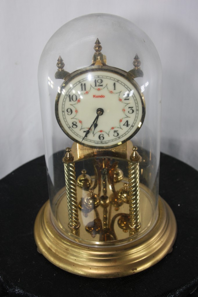 KUNDO Anniversary Clock German Battery Vintage