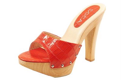 red platform slides