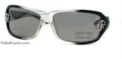 New John Richmond black clear sunglasses JR53002 $265