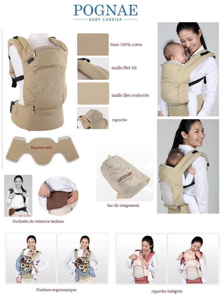 porte bébé pognae
