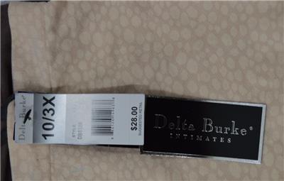 about 2 PACK OF LADIES DELTA BURKE PANTY BRIEFS Sz 10/3X #TN123 NWT