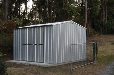 Details about EasySHED 3m x 1.5m Gable Roof Garden Shed Zinc 20 Year