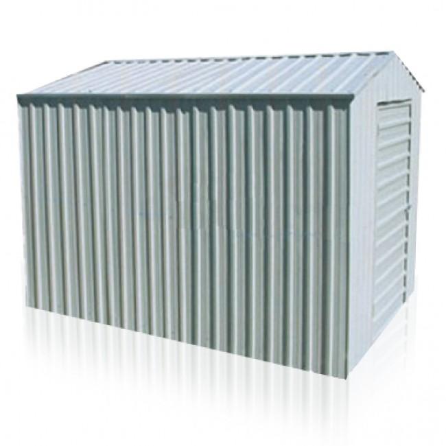  Workshop Portal Frame 2.6m x 4.4m x 2.1m Garden Shed Zinc Sheds | eBay