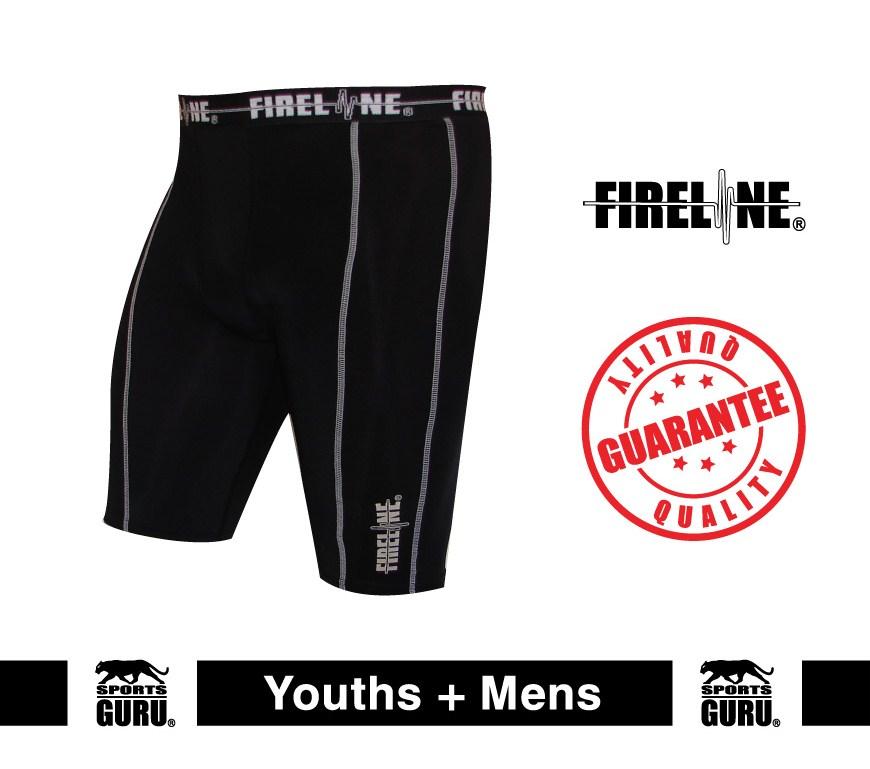 Youths Boys Kids AFL Football Compression Shorts Skins Tights Pants