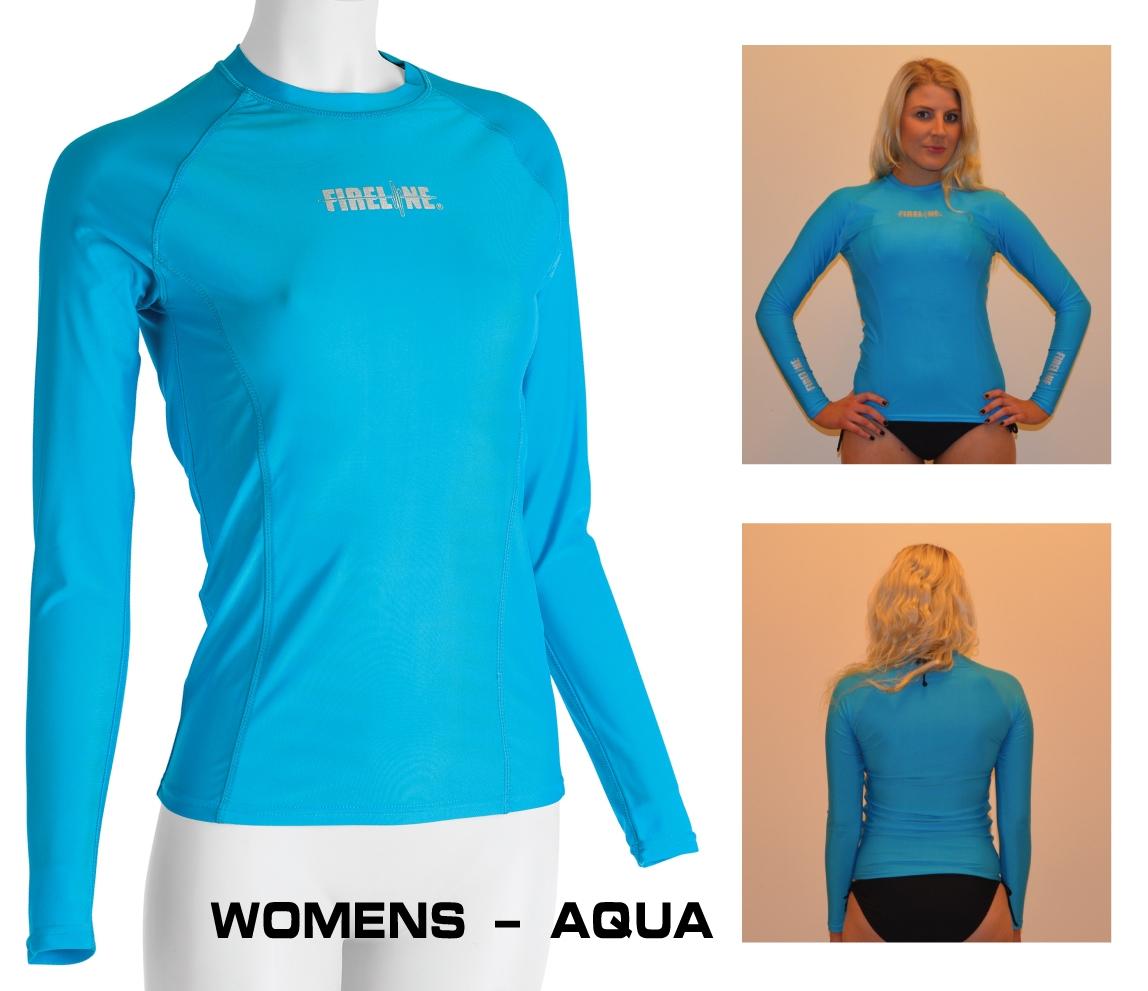 Ladies rashie surf rash vest guard swimwear bikini swimsuit FREE sports