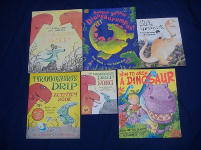 julia donaldson the dinosaurs diary