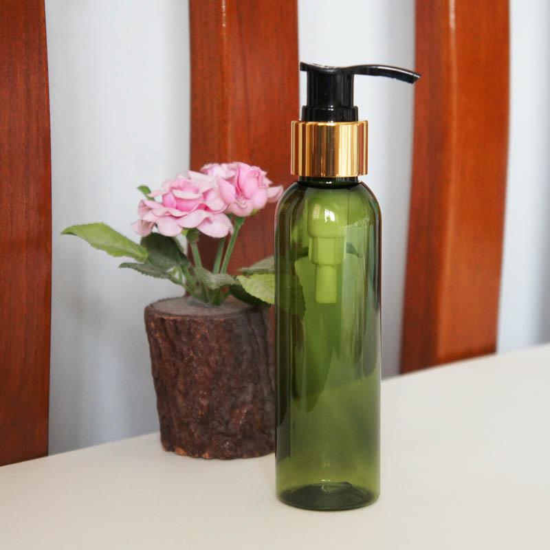 Download 120ml Green PET Plastic Bottle Dispenser Lotion Pump /24mm ... Yellowimages Mockups