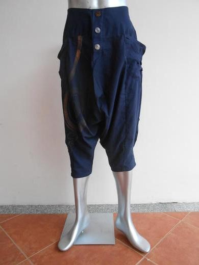 Om YoGa Pants Hippie Boho Trousers Baggy style C27 - Picture 2 of 3