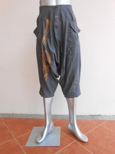 Om YoGa Pants Hippie Boho Trousers Baggy style C27 - Picture 3 of 3